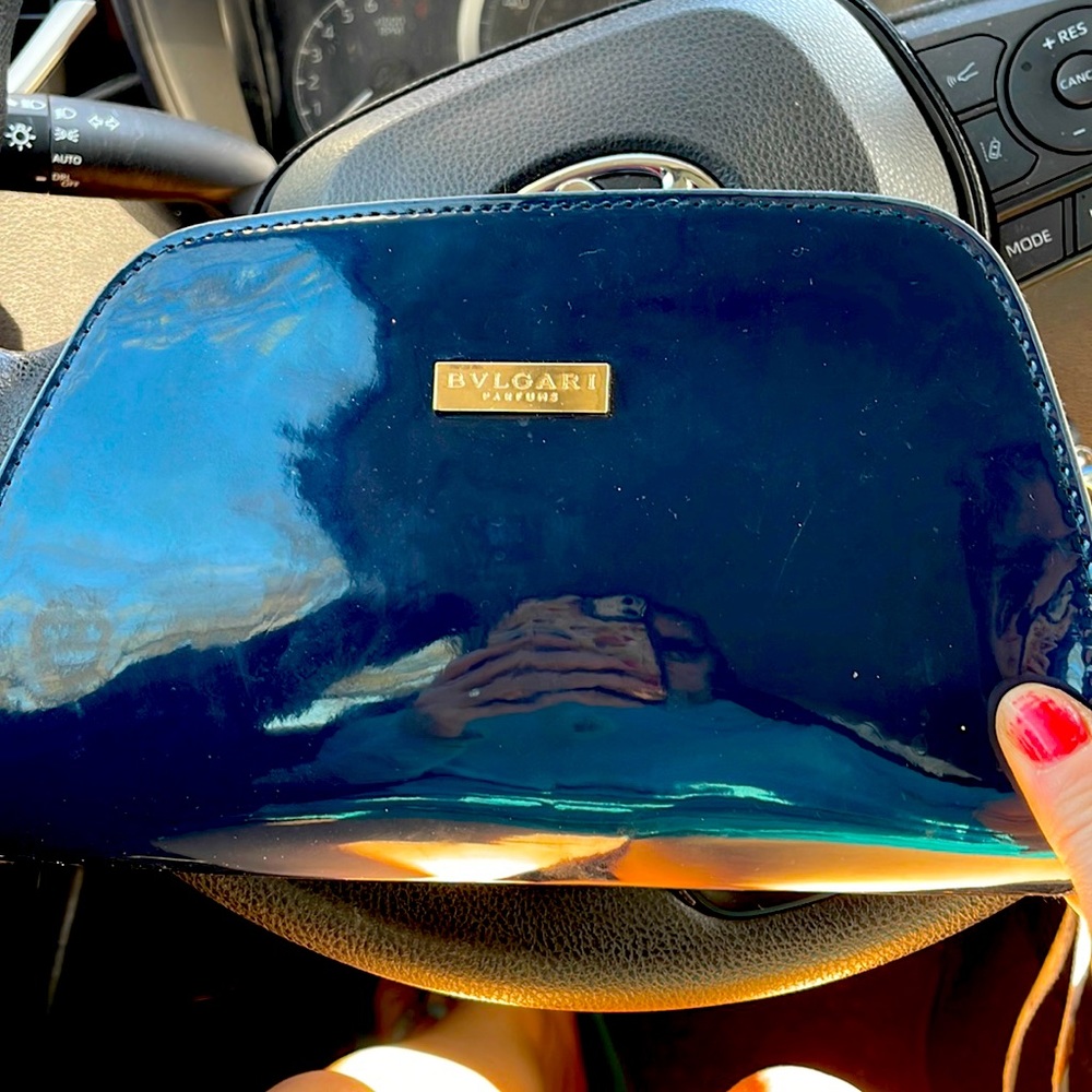 Bvlgari make up or travel tote